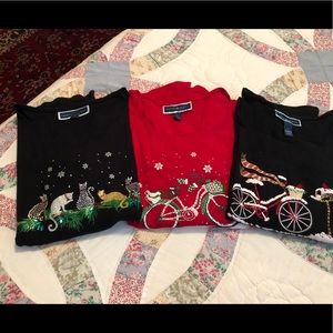 Women’s long sleeved tops, sweaters